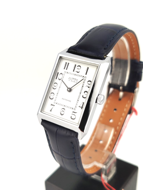 Olimpic Tank Orologio Anni '70 NOS - Movimento Manuale Antichoc - Raro Vintage