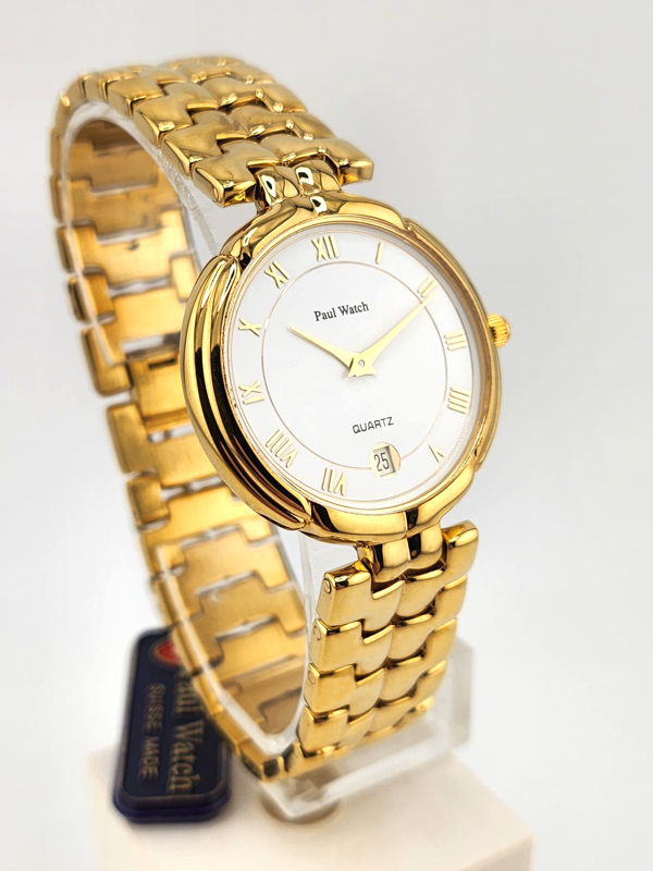 Paul Watch vintage orologio gioiello 1990 Nuovo