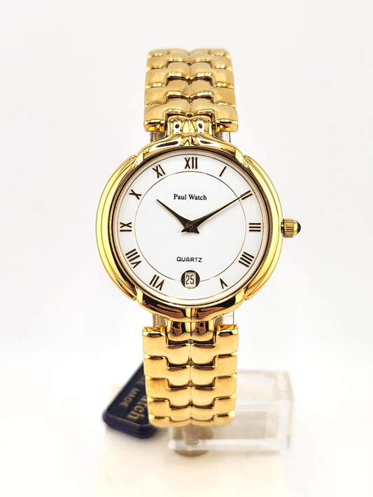 Paul Watch vintage orologio gioiello 1990 Nuovo
