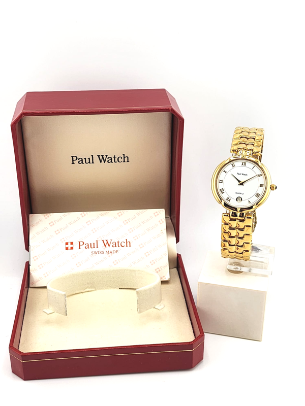 Paul Watch vintage orologio gioiello 1990 Nuovo