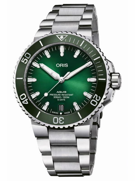 Oris Aquis Green Calibro 400 Nuovo Full Set