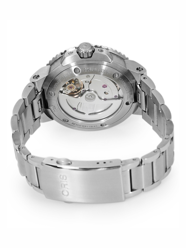 Aquis Date Calibre 400 Acciaio Automatico NUOVO Full Set