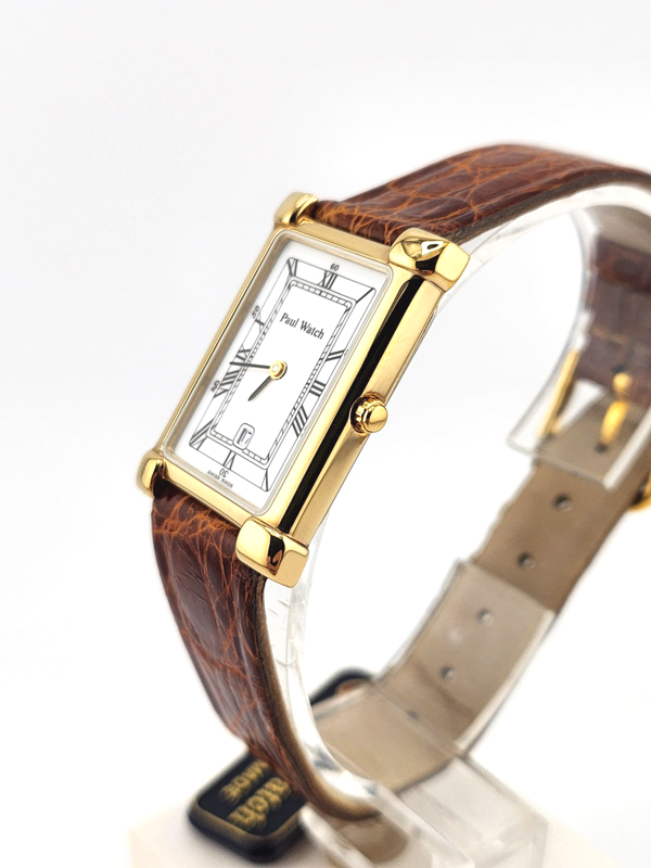 Paul Watch Tank Gold Edition New NOS 