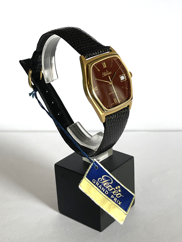 Perseo Cioccolatino 70's Vintage NEW NOS Very Rare Watch