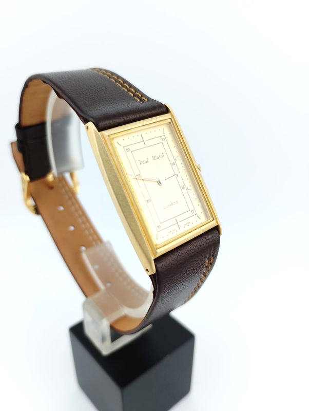 Paul Watch Tank Swiss Made Vintage Nuovo NOS