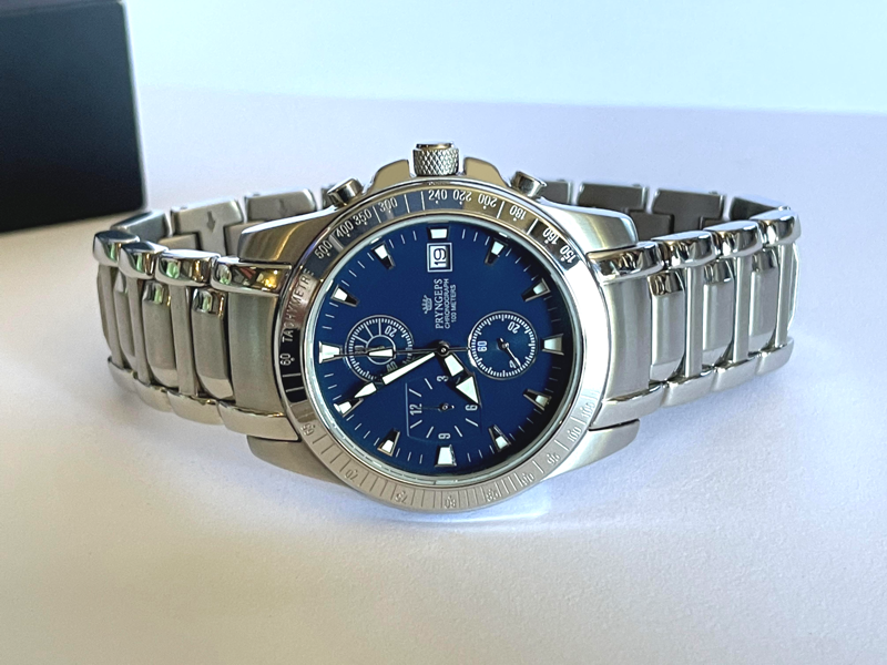 Pryngeps Chronograph Professional Nuovo New Full Sett