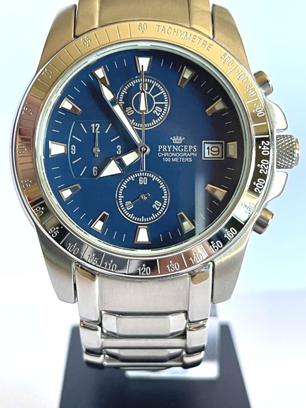 Pryngeps Chronograph Professional Nuovo New Full Sett