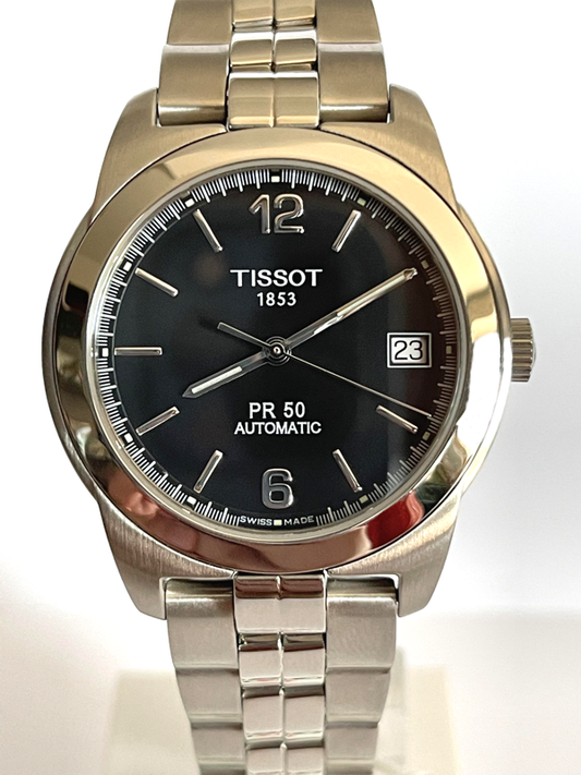 Tissot PR 50 Automatico acciaio Nuovo Full Set