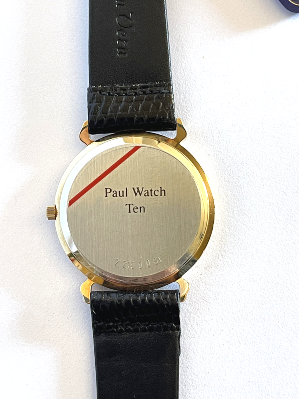 Paul Watch Orologio vintage Gentleman Classic anni 80' man watches Nuovo New NOS