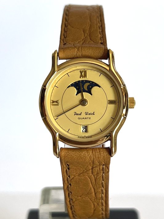 Paul Wacth Fasi Lunari Vintage donna anni 80' NUOVO NOS