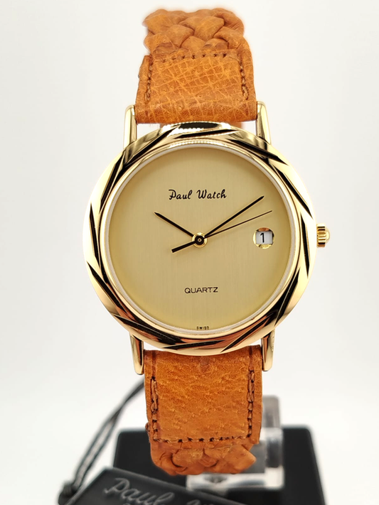 Paul Watch Eleganza Classica in Oro Nuovo New