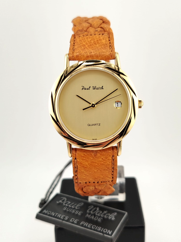 Paul Watch Eleganza Classica in Oro Nuovo New
