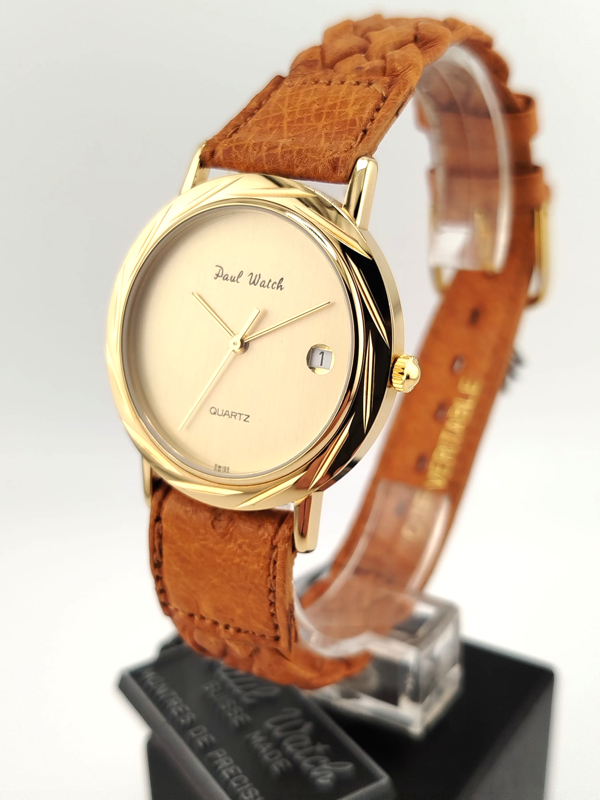 Paul Watch Eleganza Classica in Oro Nuovo New