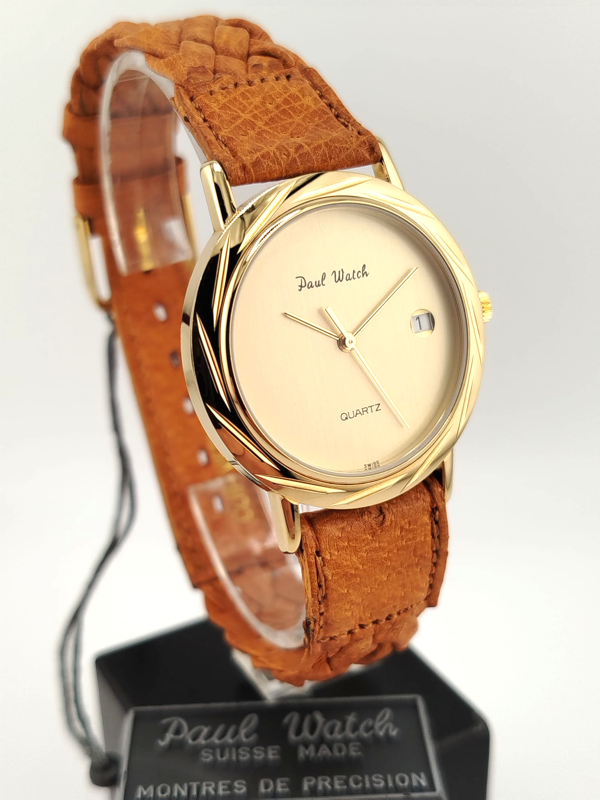 Paul Watch Eleganza Classica in Oro Nuovo New