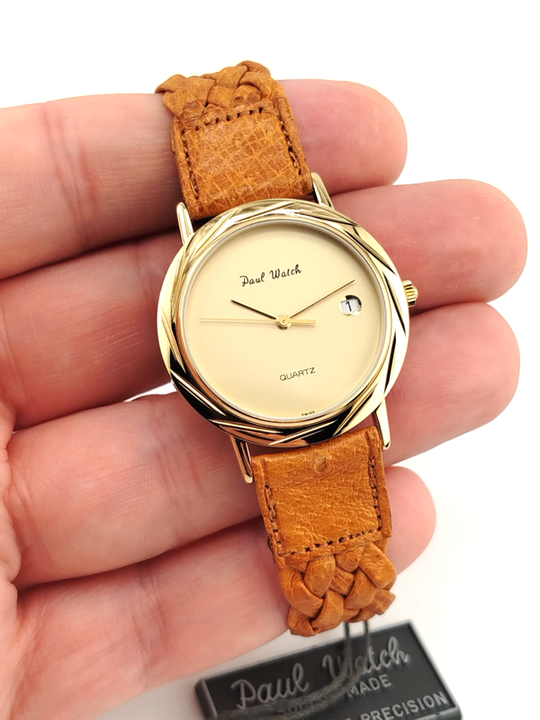 Paul Watch Eleganza Classica in Oro Nuovo New