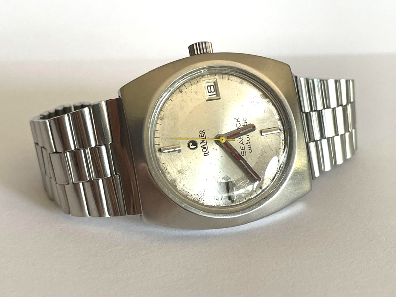 Roamer Searock orologio automatico vintage anni 70' man watches