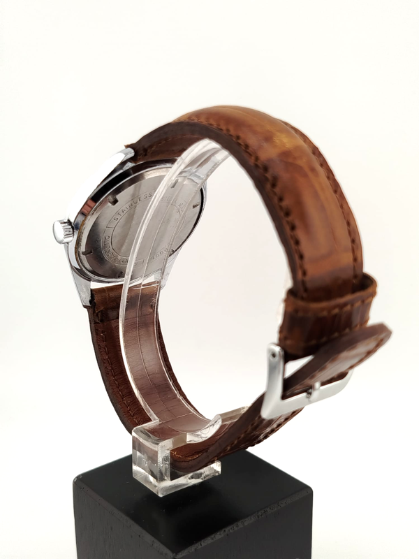 Rowil Date 17 rubis acciaio anni 70' automatico