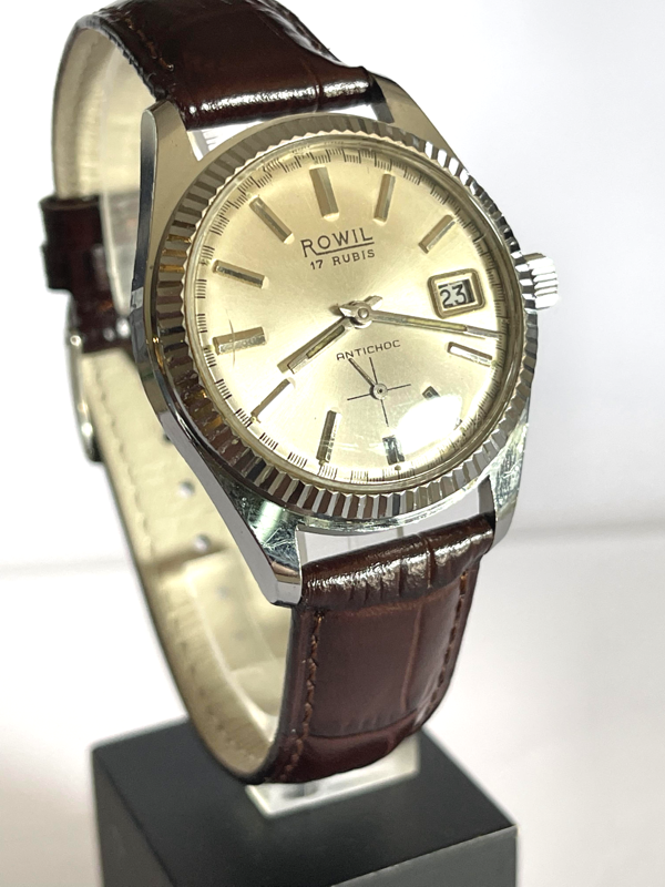 Rowil orologio a carica manuale vintage anni 60' 17 Rubis rare man watches