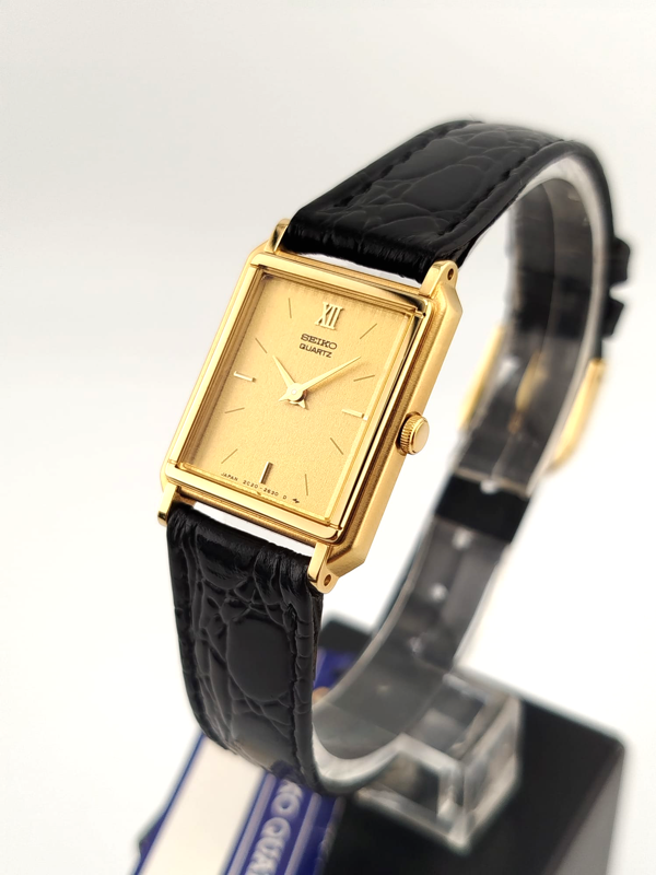 Seiko Tank mini donna anni '80 NUOVO NOS