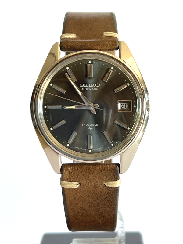 Seiko Vintage anni 70' automatic 37mm steel case 7005-8022