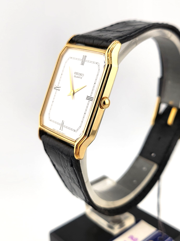 Seiko Tank Vintage late 80s NEW NOS Full