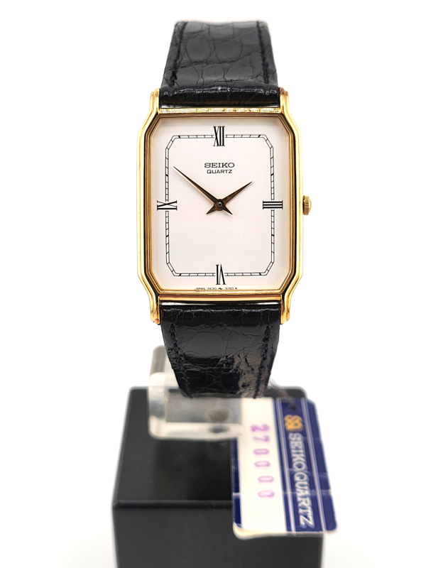 Seiko Tank Vintage late 80s NEW NOS Full