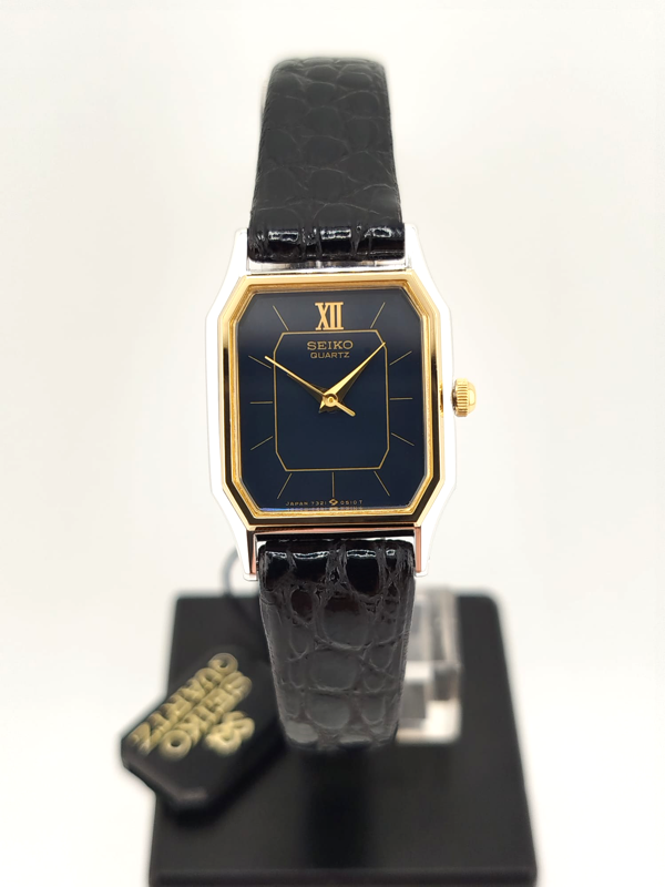 Seiko Tank Mini Women's 1980s New Old Stock