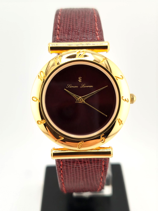 Simon Lorren Eleganza Bordeaux e Oro Nuovo New Lady