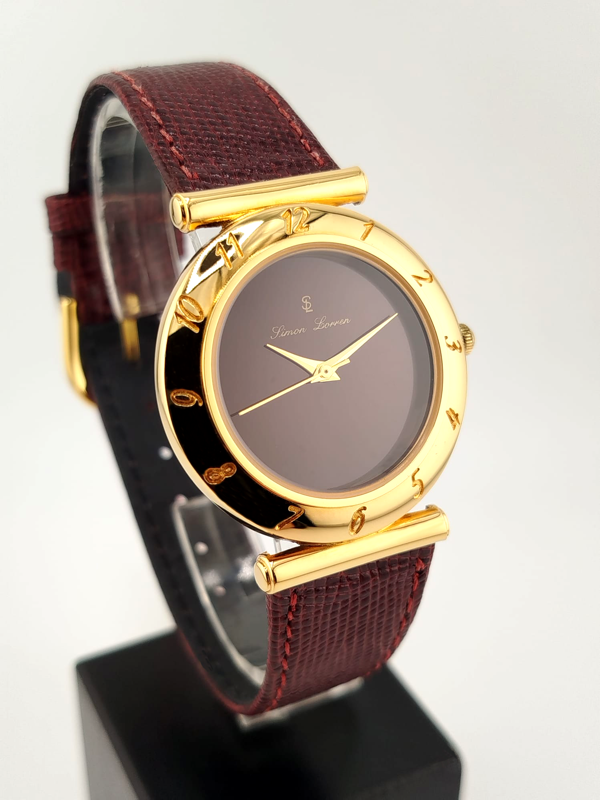 Simon Lorren Eleganza Bordeaux e Oro Nuovo New Lady
