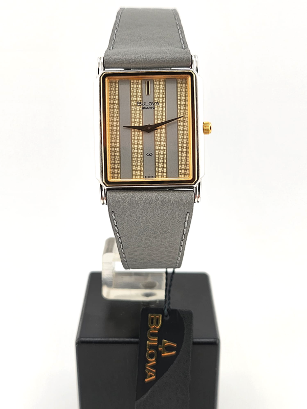 Bulova Tank Vintage anni 90' Nuovo NOS Full Set