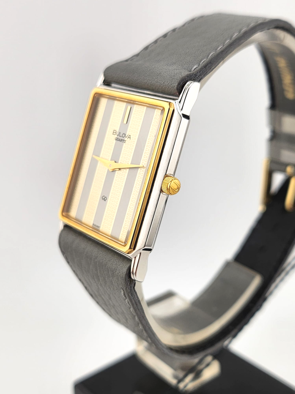 Bulova Tank Vintage anni 90' Nuovo NOS Full Set