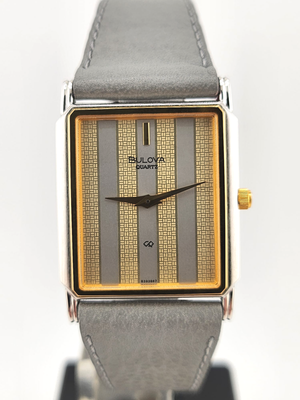 Bulova Tank Vintage anni 90' Nuovo NOS Full Set