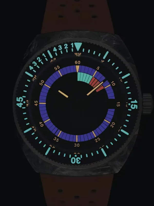 Tissot Sideral S Powermatic 80 Giallo Carbonio 300m, Swiss Made NUOVO