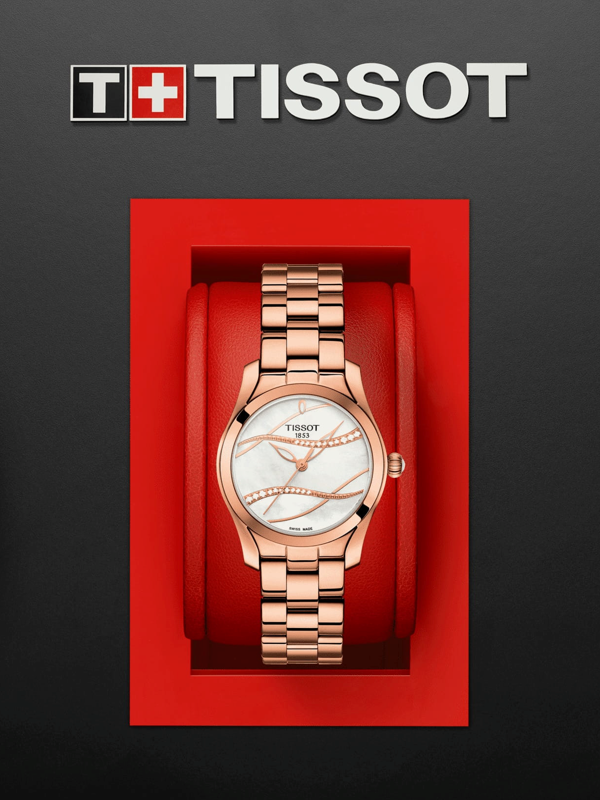 Tissot T-Wave II T1122103311100 – Donna con Diamanti Naturali NUOVO