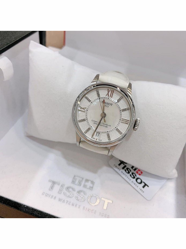 Tissot Chemin des Tourelles Powermatic 80 Lady – Diamanti & Madreperla