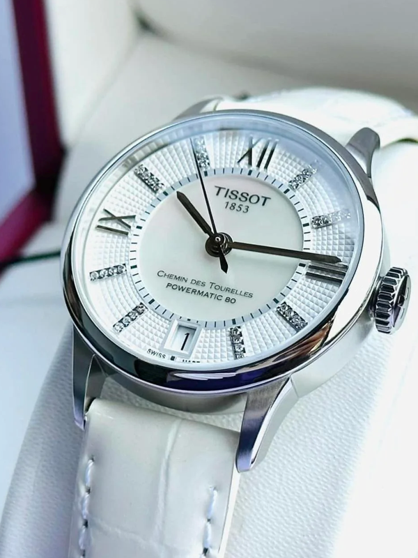Tissot Chemin des Tourelles Powermatic 80 Lady – Diamanti & Madreperla