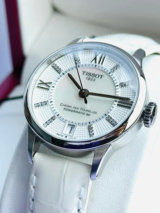 Tissot Chemin des Tourelles Powermatic 80 Lady – Diamanti & Madreperla