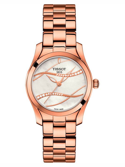 Tissot T-Wave II T1122103311100 – Donna con Diamanti Naturali NUOVO