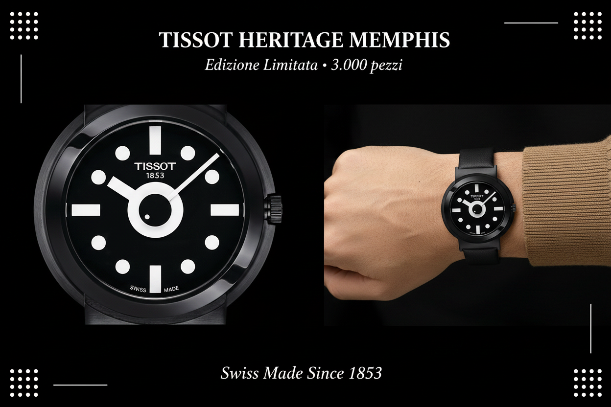 Tissot Heritage Memphis — Banner Promozionale