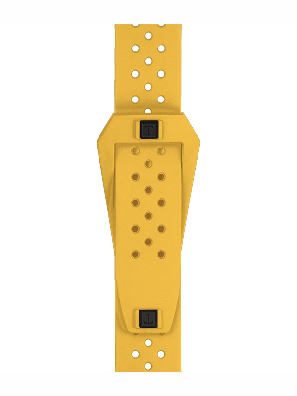 Tissot Sideral S Powermatic 80 Giallo Carbonio 300m, Swiss Made NUOVO