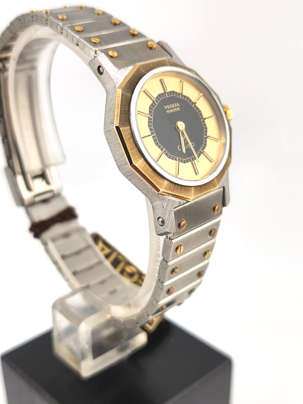 VEGLIA Ronde Vintage donna 1980 acciaio NUOVO NOS