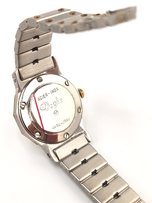 VEGLIA Ronde Vintage donna 1980 acciaio NUOVO NOS