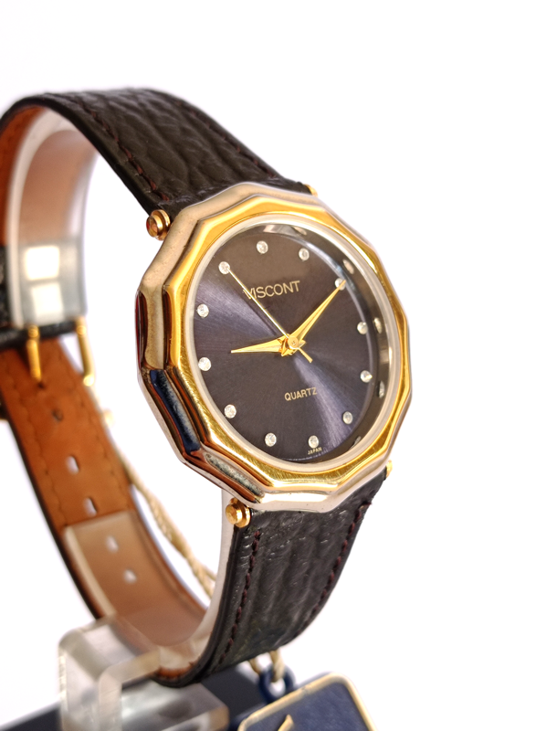 Viscont Women's Wristwatch Vintage 1980s NOS New