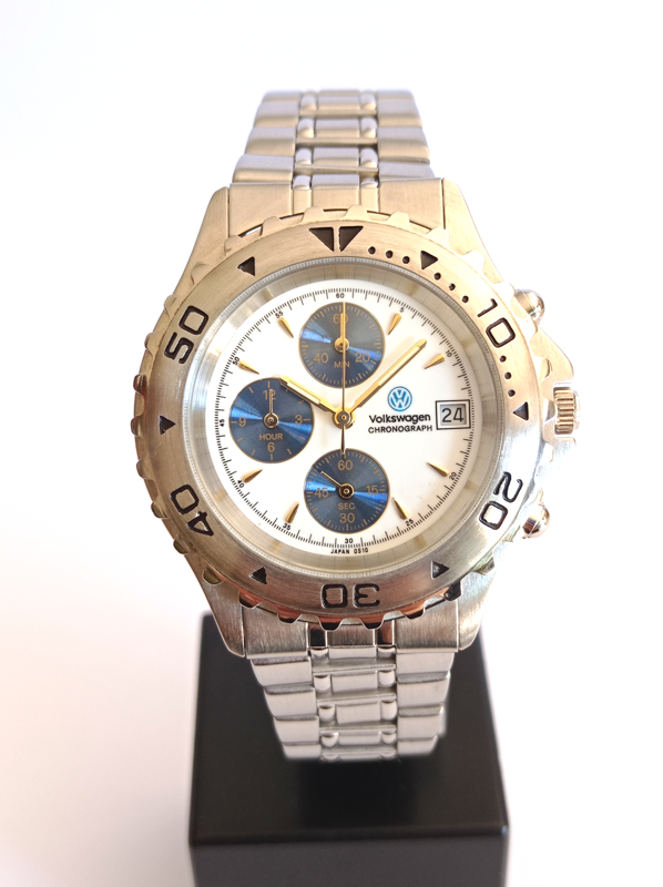 Volkswagen Chrono da Collezione acciaio NUOVO NOS NEW Watch