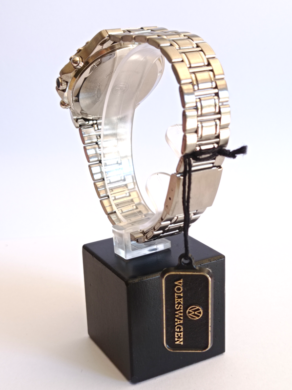 Volkswagen Chrono da Collezione acciaio NUOVO NOS NEW Watch