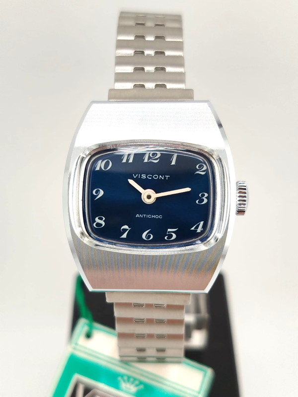 Viscont TV Lady Vintage Anni '70 — Carica Manuale Acciaio NOS
