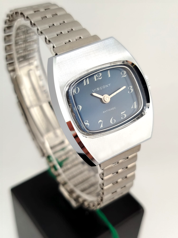 Viscont TV Lady Vintage Anni '70 — Carica Manuale Acciaio NOS
