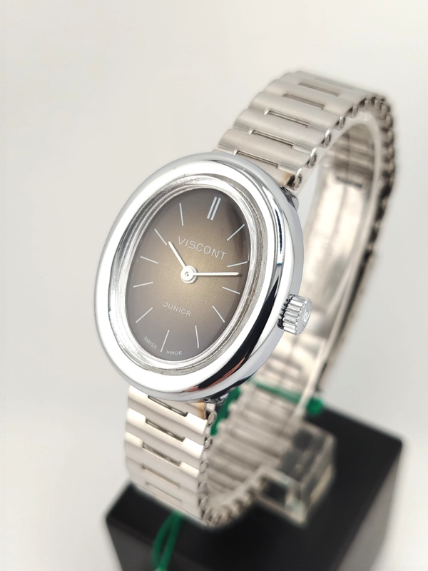 Viscont Junior Lady — Orologio Donna Vintage Acciaio Carica Manuale Anni '70 | NOS Nuovo