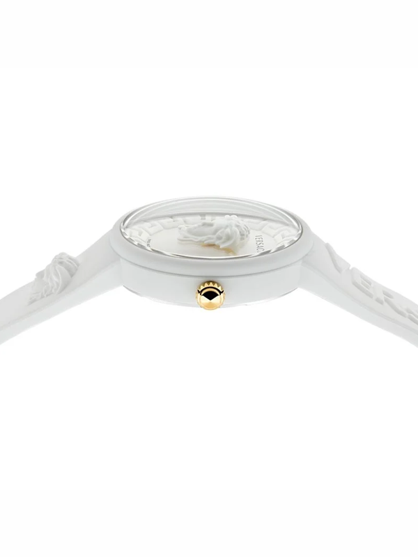 Versace Medusa Pop Watch + White Silicon Purse – Set Nuovo, Full Box