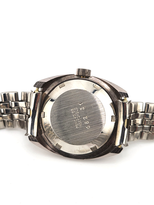 Wuelter Orologio donna automatico 1970 acciaio NUOVO NOS